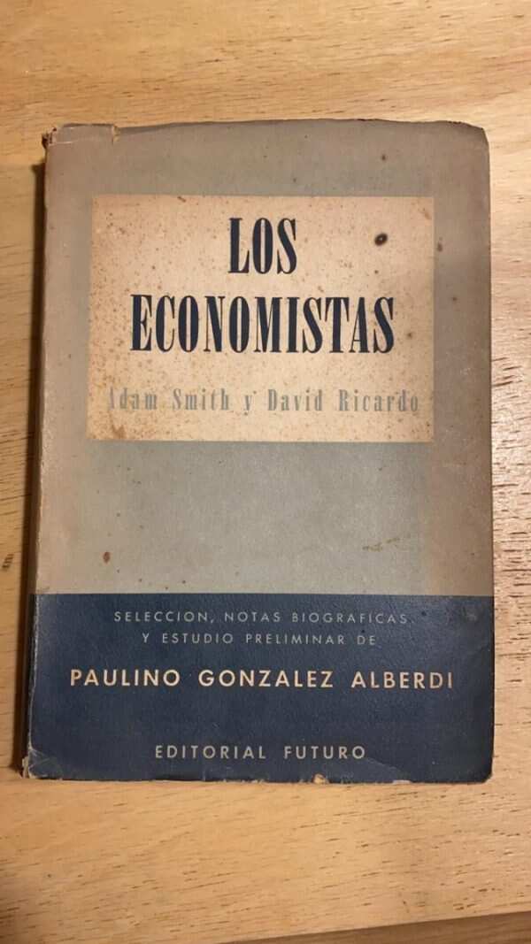 Los Economistas A. Smith Y D. Ricardo- Gonzalez Alberdi (L2)