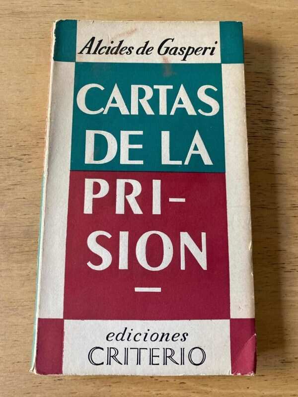 Cartas De La Prision - De Gasperi, Alcides (z3)