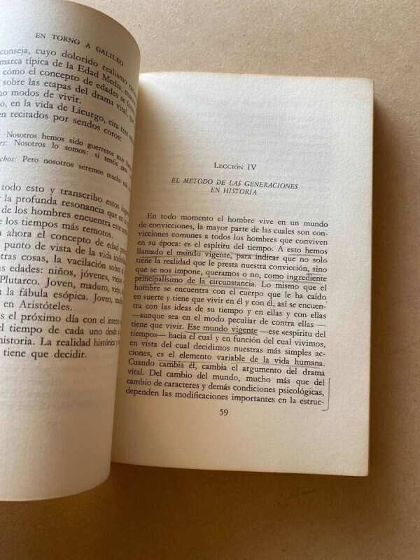 En Torno A Galileo - Ortega Y Gasset, Jose (y1) - Image 2