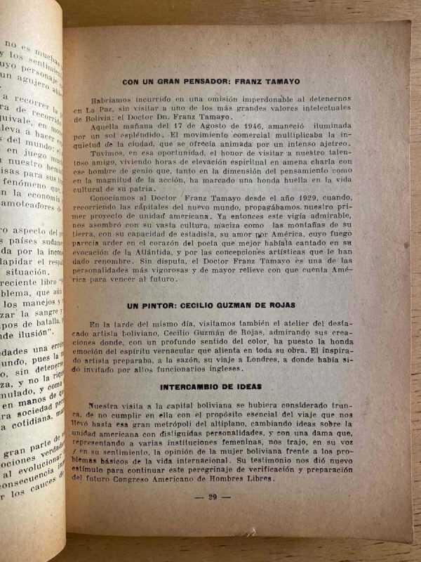 Hacia Congreso Americano Hombres Libres- Larco Herrera (k2 - Image 3