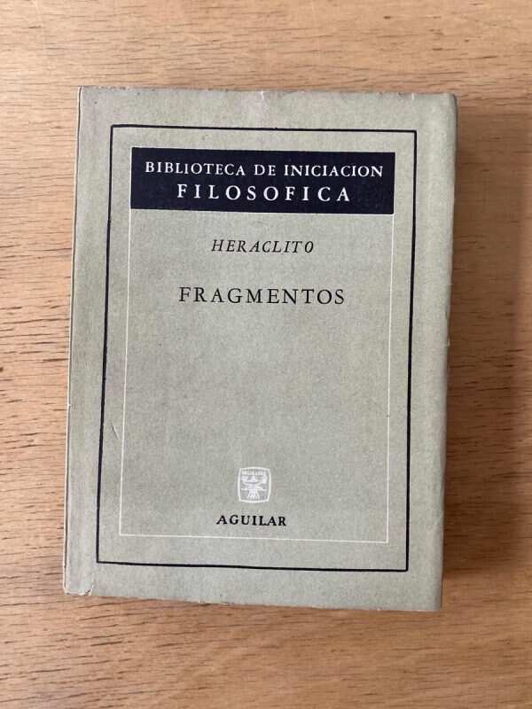 Fragmentos - Heraclito (X3)