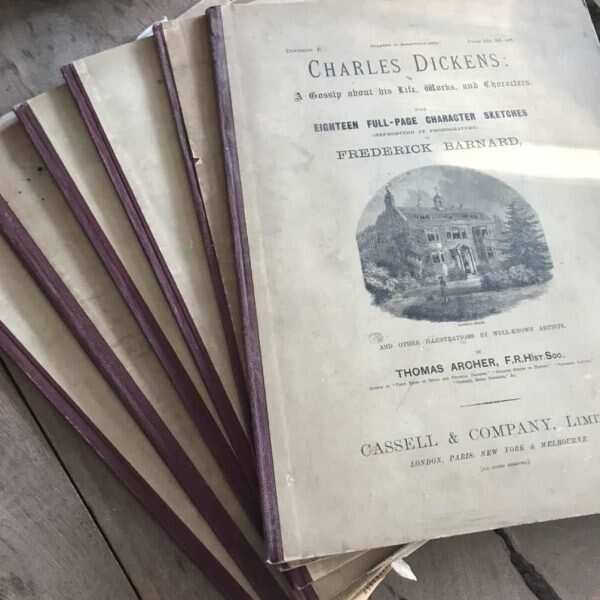 Charles Dickens, A Gossip About His Life, Works- Archer (X6) - Image 3