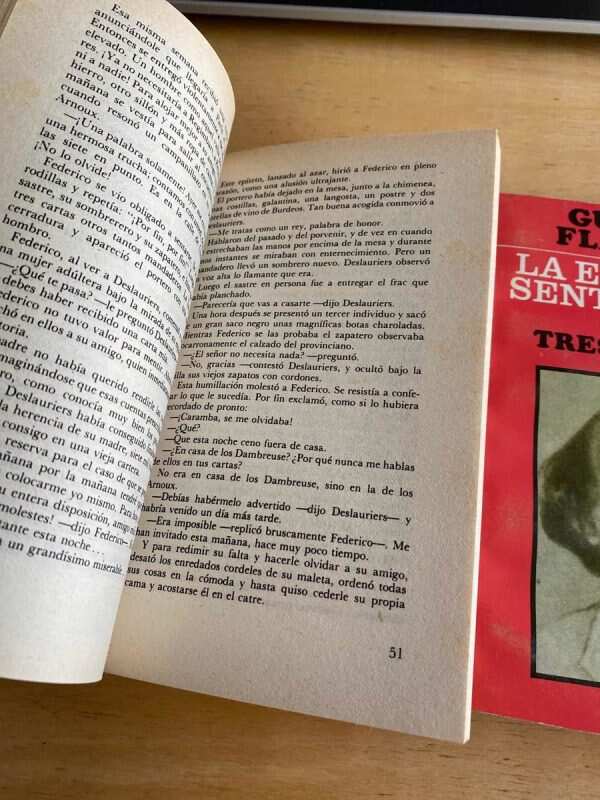 La Educacion Sentimental / Tres Cuentos - Flaubert, G. (p5) - Image 2
