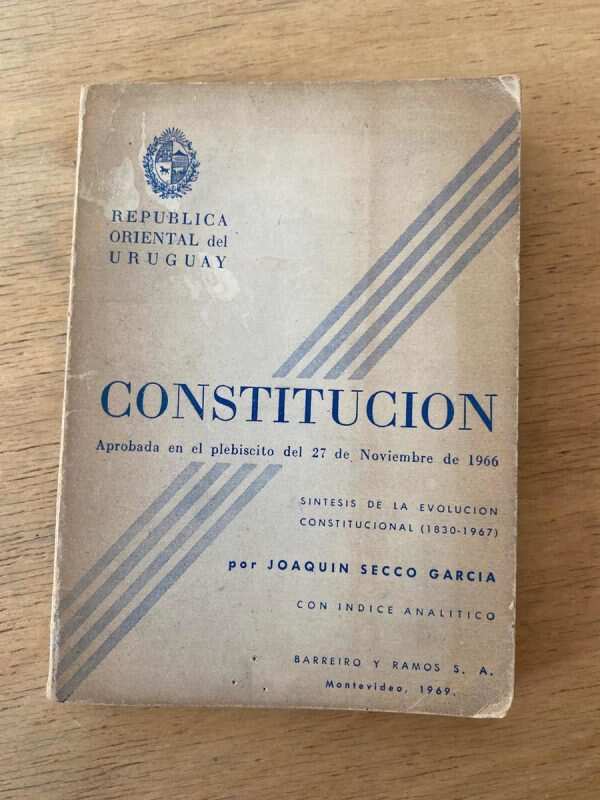 Constitucion Aprobada En El Plebiscito - Secco Garcia (u2)