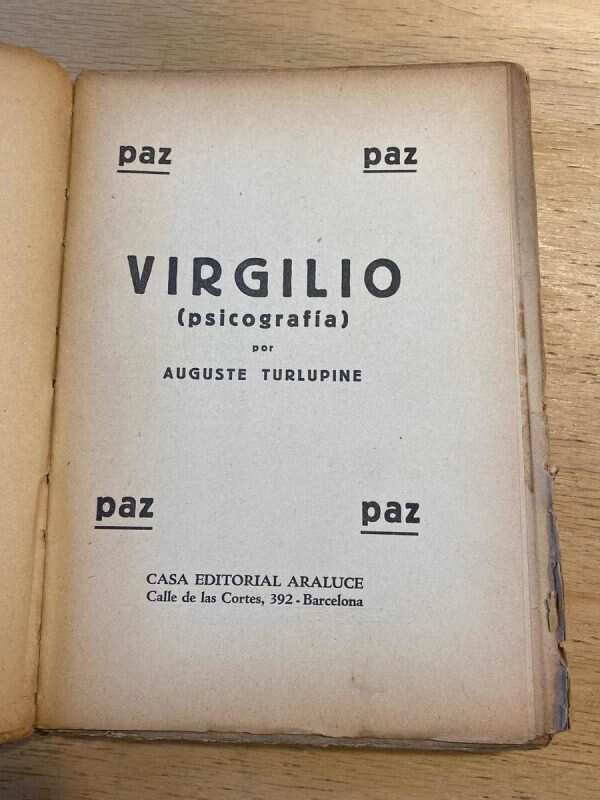 Virgilio (psicografia) - Turlupine, Auguste (v4) - Image 2