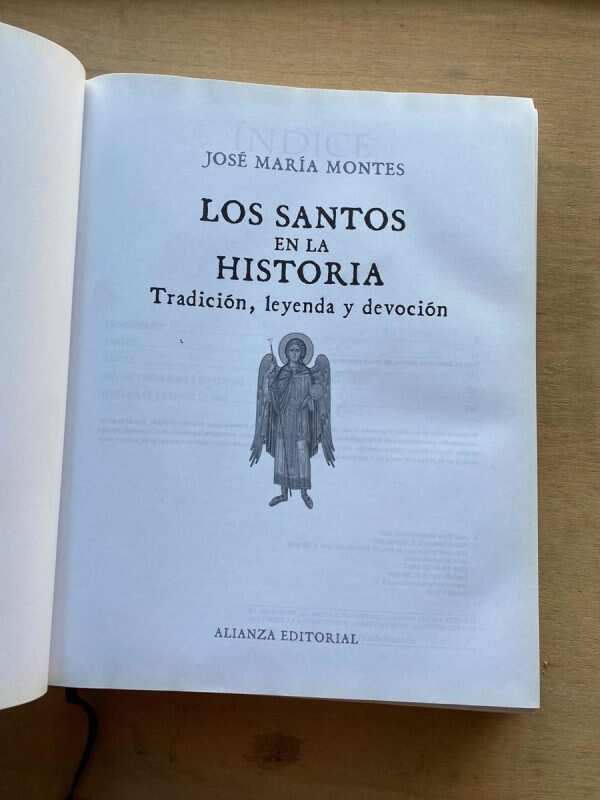 Los Santos En La Historia. Tradicion, Leyenda Y- Montes (C7) - Image 2