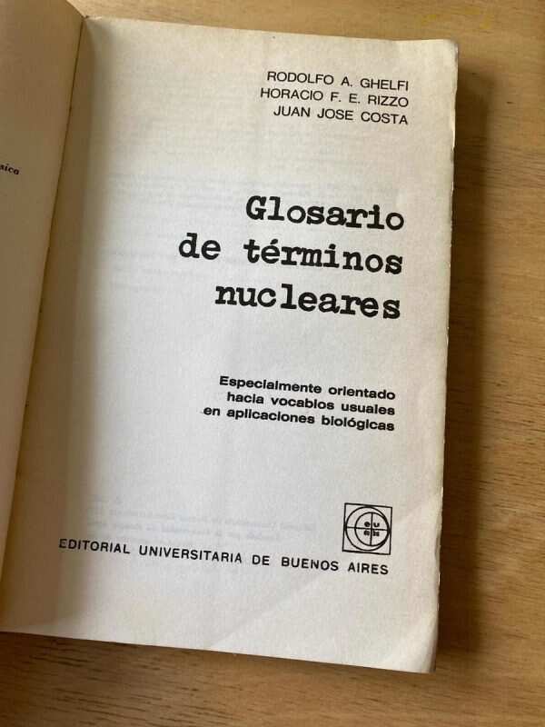 Glosario De Terminos Nucleares - Ghelfi; Rizzo; Costa (s2) - Image 2