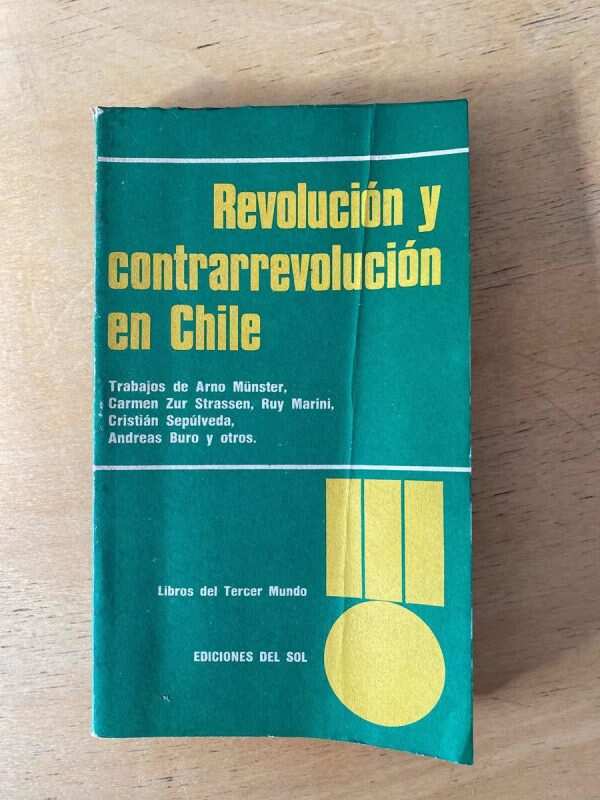 Revolucion Y Contrarrevolucion En Chile - Munster; (Q4)