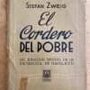 El Cordero Del Pobre - Zweig, Stefan (g7)