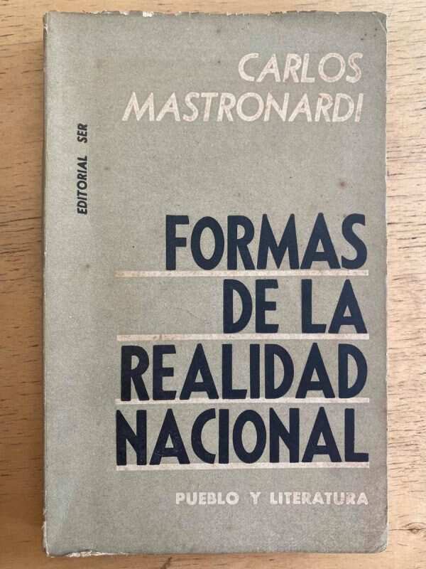 Formas De La Realidad Nacional - Mastronardi, Carlos (h1)