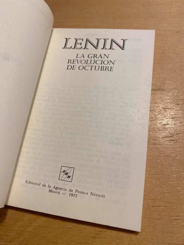 La Gran Revolucion De Octubre - Lenin (a5) - Image 2