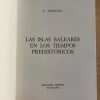 Las Islas Baleares En Los Tiempos Prehi- Pericot Garcia (k3) - Image 2