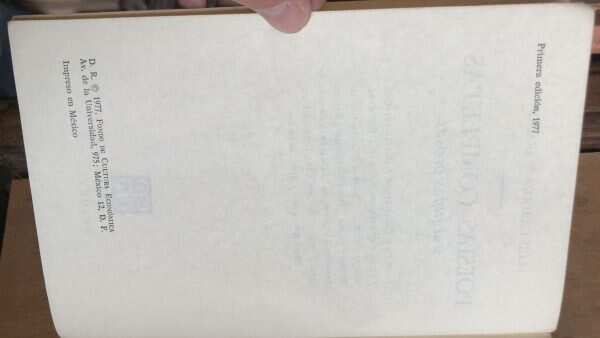 Poesias Completas Y Algunas Prosas - Cardoza Y Aragon (bb3) - Image 2