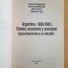 Argentina 1880-1943 Estado Economia Y Soc- Sagastizabal (k4) - Image 2
