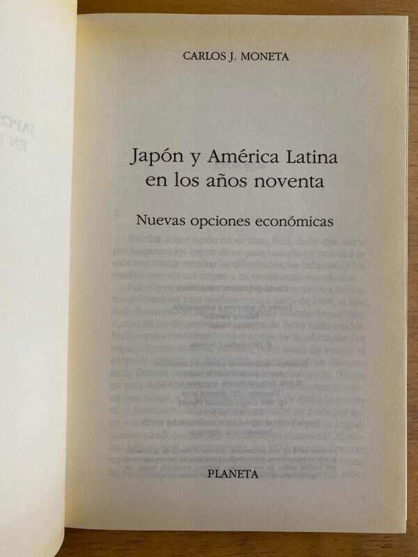 Japon Y America Latina En Los Años Noventa - Moneta (k4) - Image 2