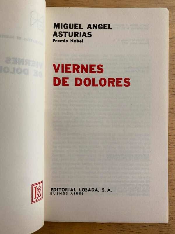 Viernes De Dolores - Asturias, Miguel Angel (j2) - Image 2