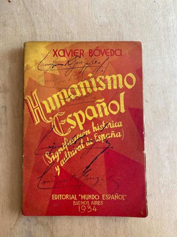 Humanismo Español - Boveda, Xavier (t1)