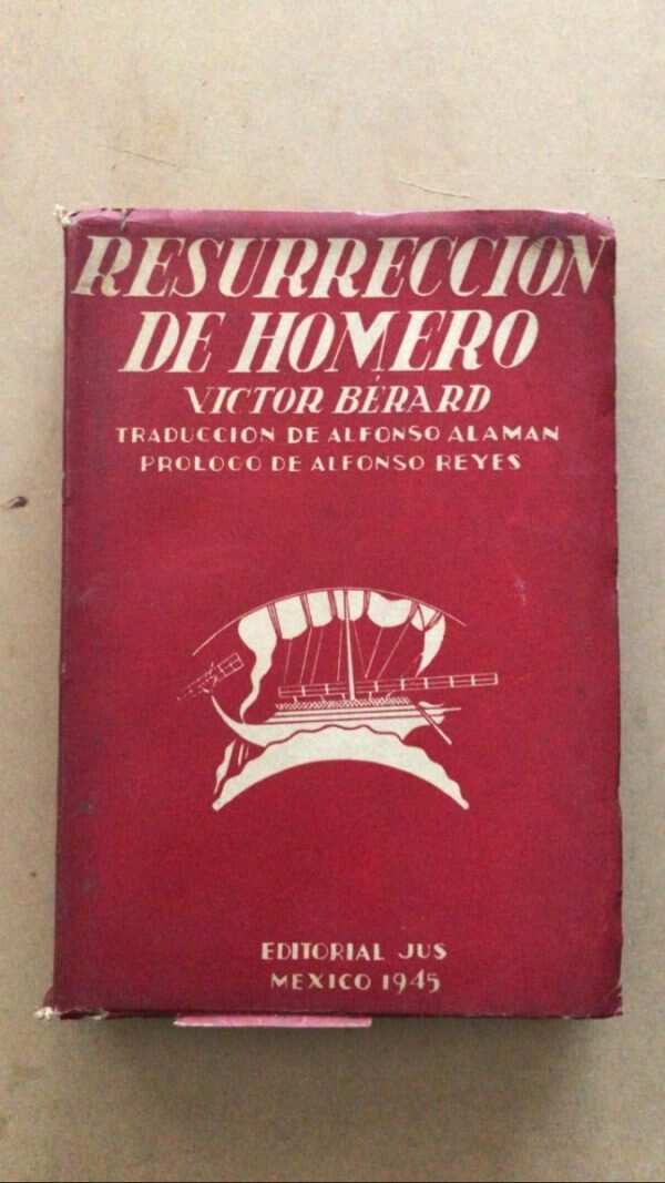 Resurrecion De Homero - Berard, Victor (u5)