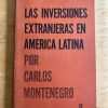Las Inversiones Extranjeras En America Lat - Montenegro (g1)