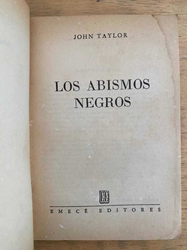 Los Abismos Negros - Taylor, John (k6) - Image 2