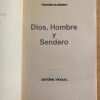 Dios, Hombre Y Sendero - Sloninsky, Teodoro (j2) - Image 2