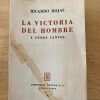 La Victoria Del Hombre Y Otros Cantos - Rojas, Ricardo (s4)
