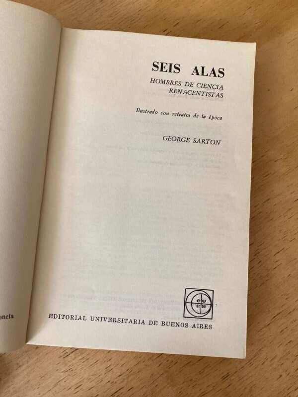 Seis Alas - Sarton, George (s3) - Image 2