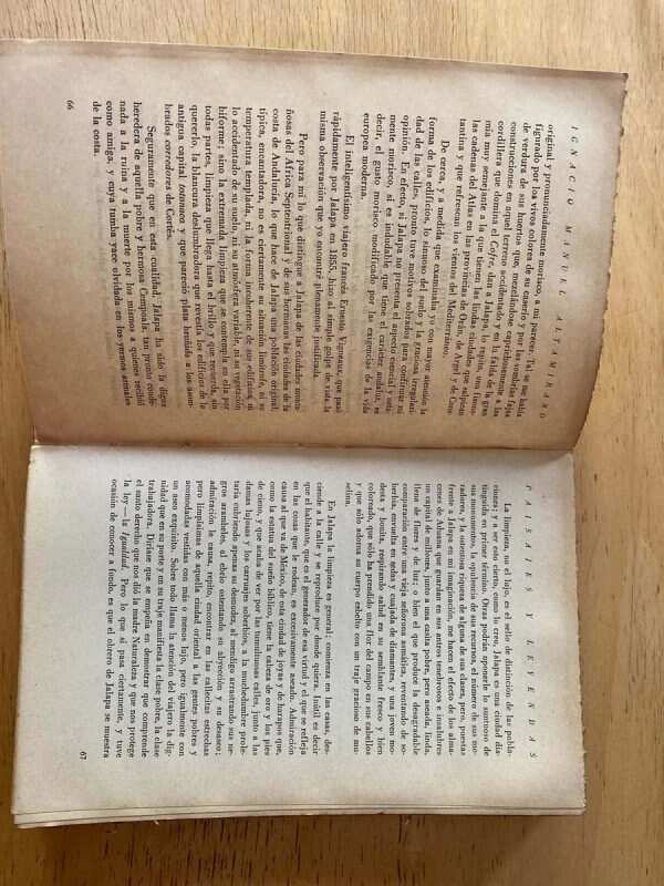 Paisajes Y Leyendas - Altamirano, Ignacio Manuel (b6) - Image 3