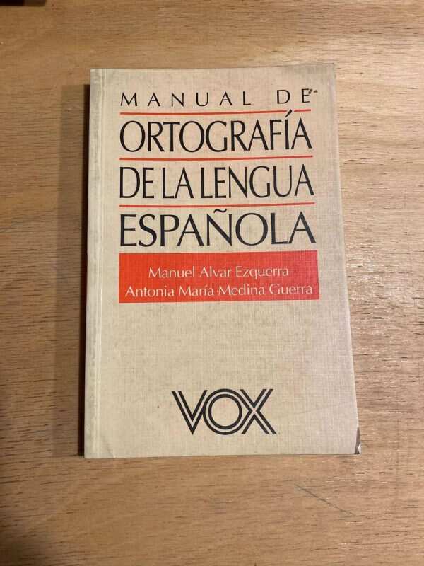 Ortografia De La Lengua Española- Alvar Ezquerra; Medina(r3)