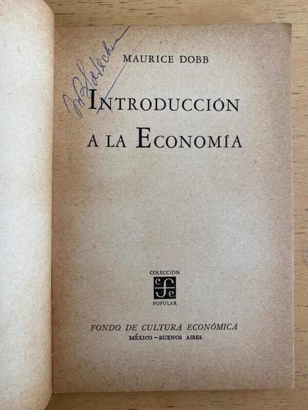 Introduccion A La Economia - Dobb, Maurice (g7) - Image 2