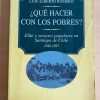 ¿qué Hacer Con Los Pobres? Elite Y Sectores Pop- Romero (j3)