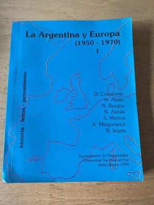 La Argentina Y Europa I - Cvitanovic; Abate; Burgos; (q5)