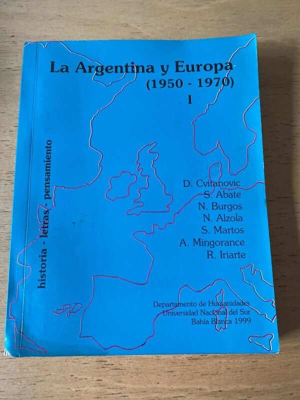 La Argentina Y Europa I - Cvitanovic; Abate; Burgos; (q5)