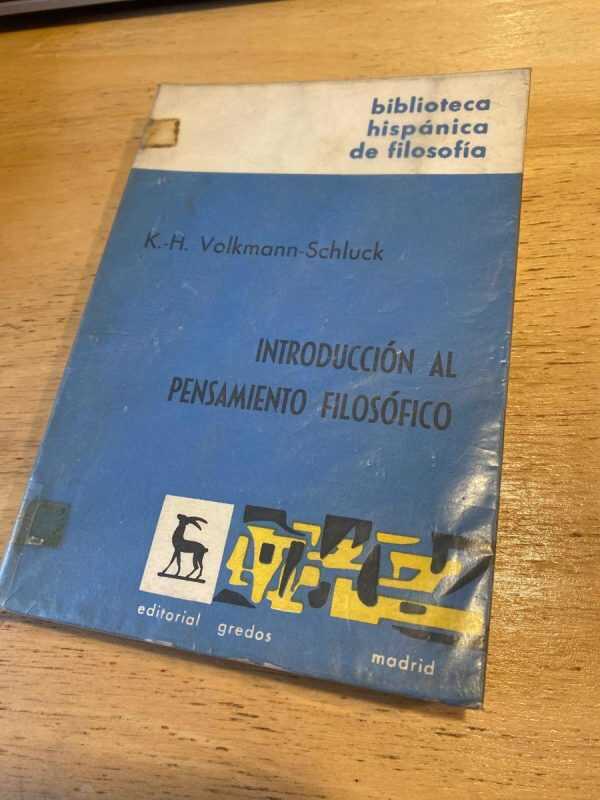 Introduccion Al Pensamiento Filosofico- Volkmann- Schluck(q5