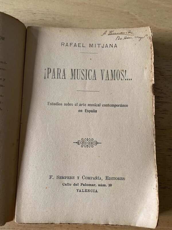 para Musica Vamos! Estudios Sobre El Arte Mus- Mitjana (t3) - Image 2