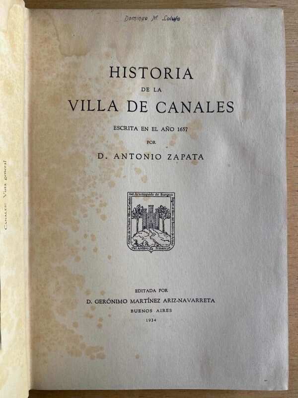 Historia De La Villa De Canales- Zapata (e2)