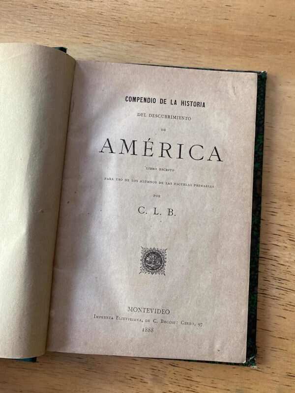 Compendio De La Historia Del Descubrimiento De America (C1)