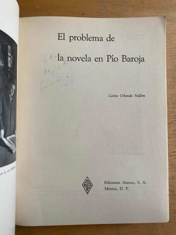 El Problema De La Novela En Pio Baroja - Nallim (h2) - Image 2