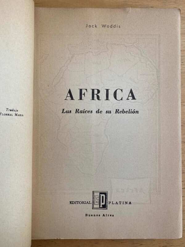 Africa Las Raices De Su Rebelion (k6) - Woddis, Jack (k6) - Image 2