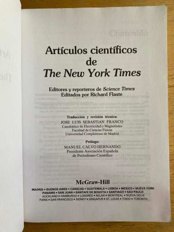Articulos Cientificos De The New York Times (h2) - Image 2