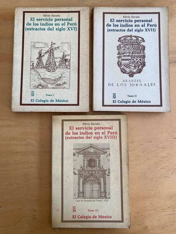 El Servicio Personal De Los Indios En El Peru - Zavala (u3) - Image 2