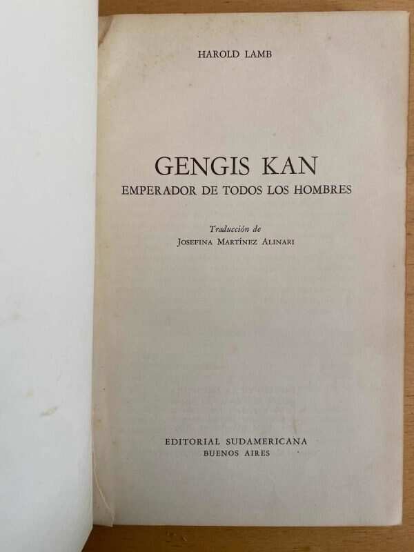 Gengis Kan, Emperador De Todos Los Hombres - Lamb (j3) - Image 2