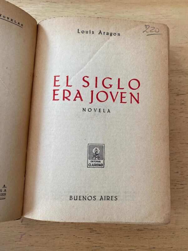 El Siglo Era Joven - Aragon, Louis (c3) - Image 2