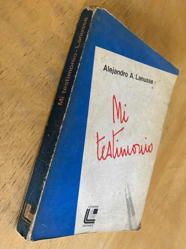 Mi Testimonio - Lanusse, Alejandro (k6) - Image 4