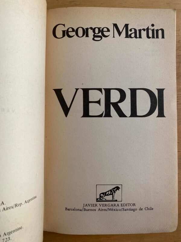 Verdi - Martin, George (j1) - Image 2