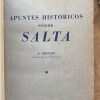 Apuntes Historicos Sobre Salta - Cornejo, Atilio (Ee2) - Image 2
