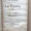 La Metafisica Y La Poesia - Don Ramon De Campoamor Y (n3)