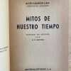 Mitos De Nuestro Tiempo - Amoroso Lima (De Athayde) (g2) - Image 2