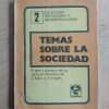 Temas Sobre La Sociedad. Origen Y Sintesis - Santiago (j1)