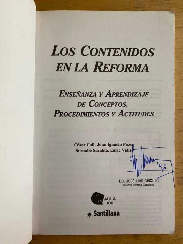 Los Contenidos En La Reforma- Coll; Pozo; Sarabia; Valls(k4) - Image 2
